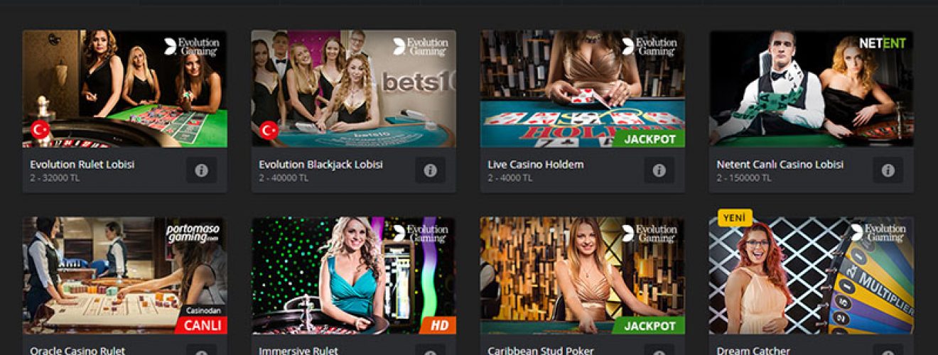 Bets10 Canlı Casino
