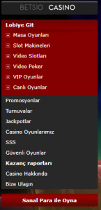 Bets10 Casino Oyunları