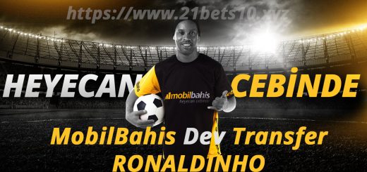Mobilbahis Ronaldinho ile Samba Yapıyor